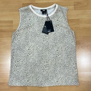 Paige tank, light animals print , size S